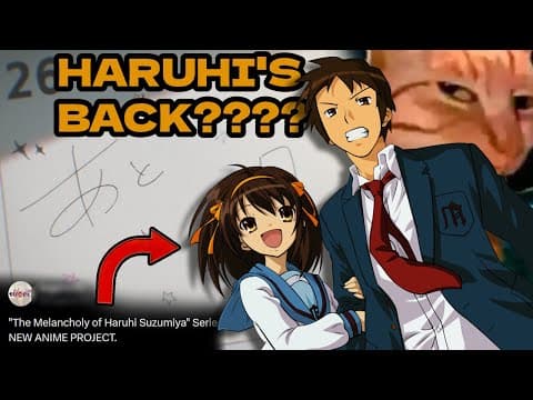 NEW HARUHI SERIES? RUMOR MILL